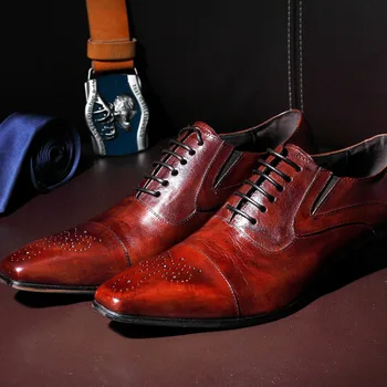 

Shoes Toe Casual Japanese Style Erkek Ayakkabi Loafers Pointed Metal Cow Leather Slip-on Genuine Leather Full Grain Leather Male