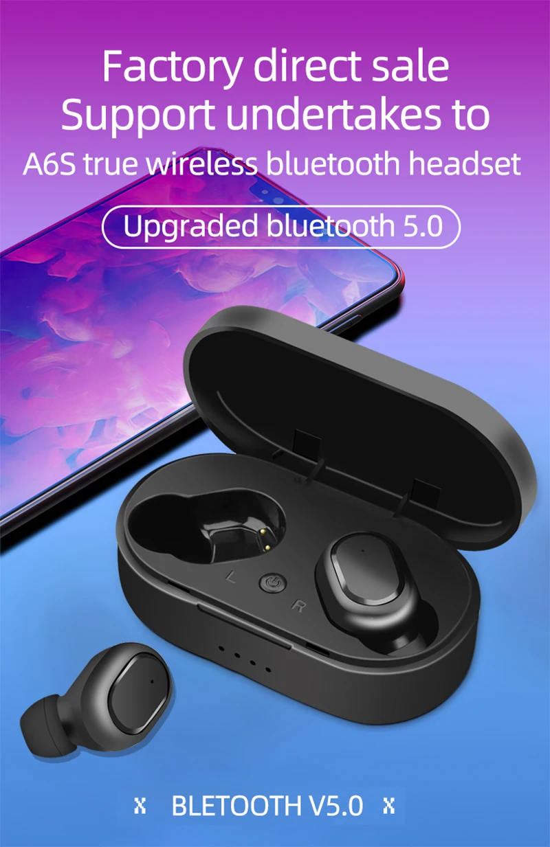 TWS беспроводные Bluetooth гарнитуры PK F9 I9S наушники беспроводные наушники с двойным микрофоном для iPhone Xiaomi huawei samsung