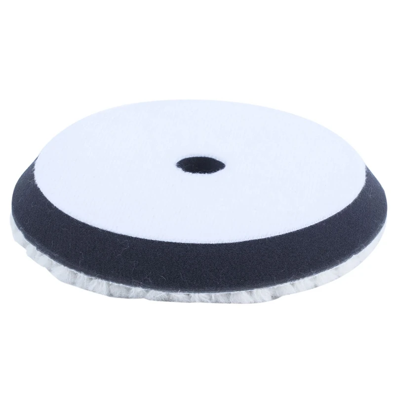 2 шт 6 дюймов/5 дюймов короткая шерсть полировка полировальный диск для покрытия воском Автомобильная полировальная Подушка, средняя и грубая