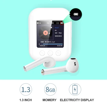 

Newsmy Q7 True Wireless Bluetooth Headset Ear 8G Universal Fitness Dedicated Integrated Mini Headset For Huawei iPhone