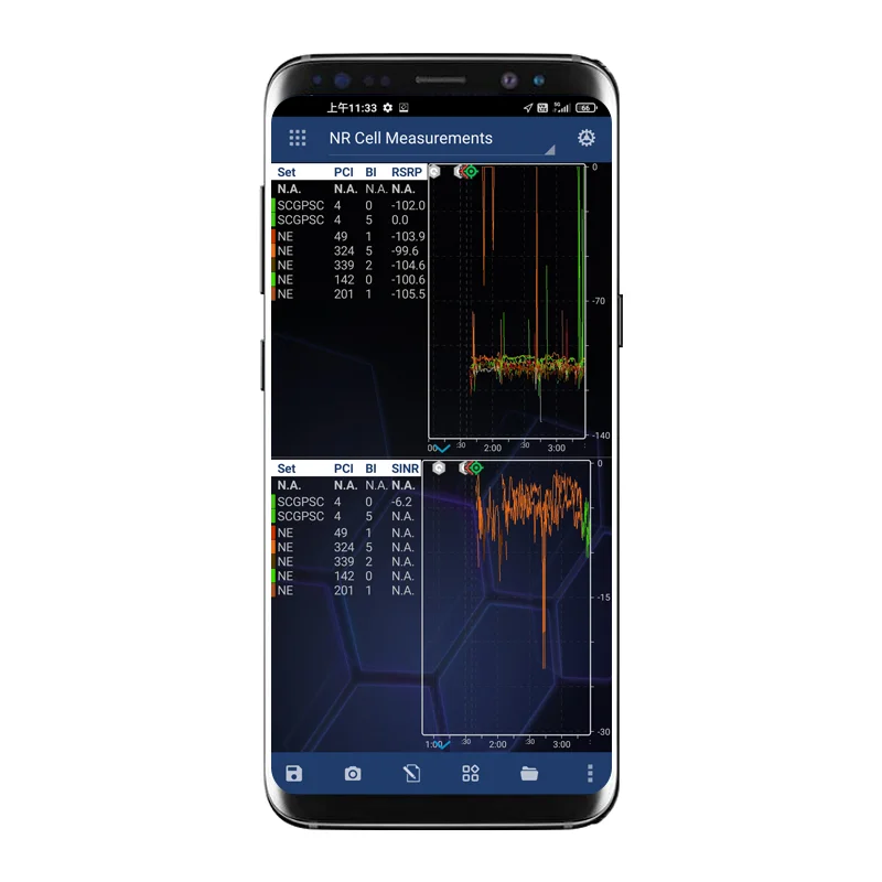 

Nemo Handy Nemo Phone S8 SM-G9500 Drive Test Phone Support GSM HSPA LTE NR Measurements For NEMO Outdoor Test