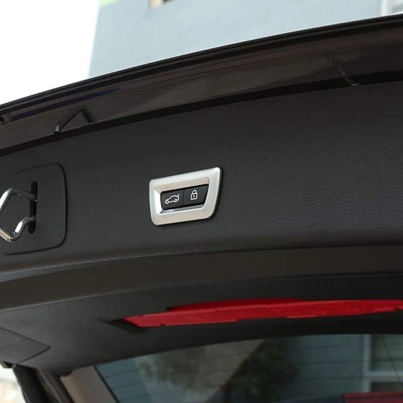 Наклейка на крышку кнопки задней двери для BMW X1 F48 X3 F25 X4 F26 X5 F15 автомобильный