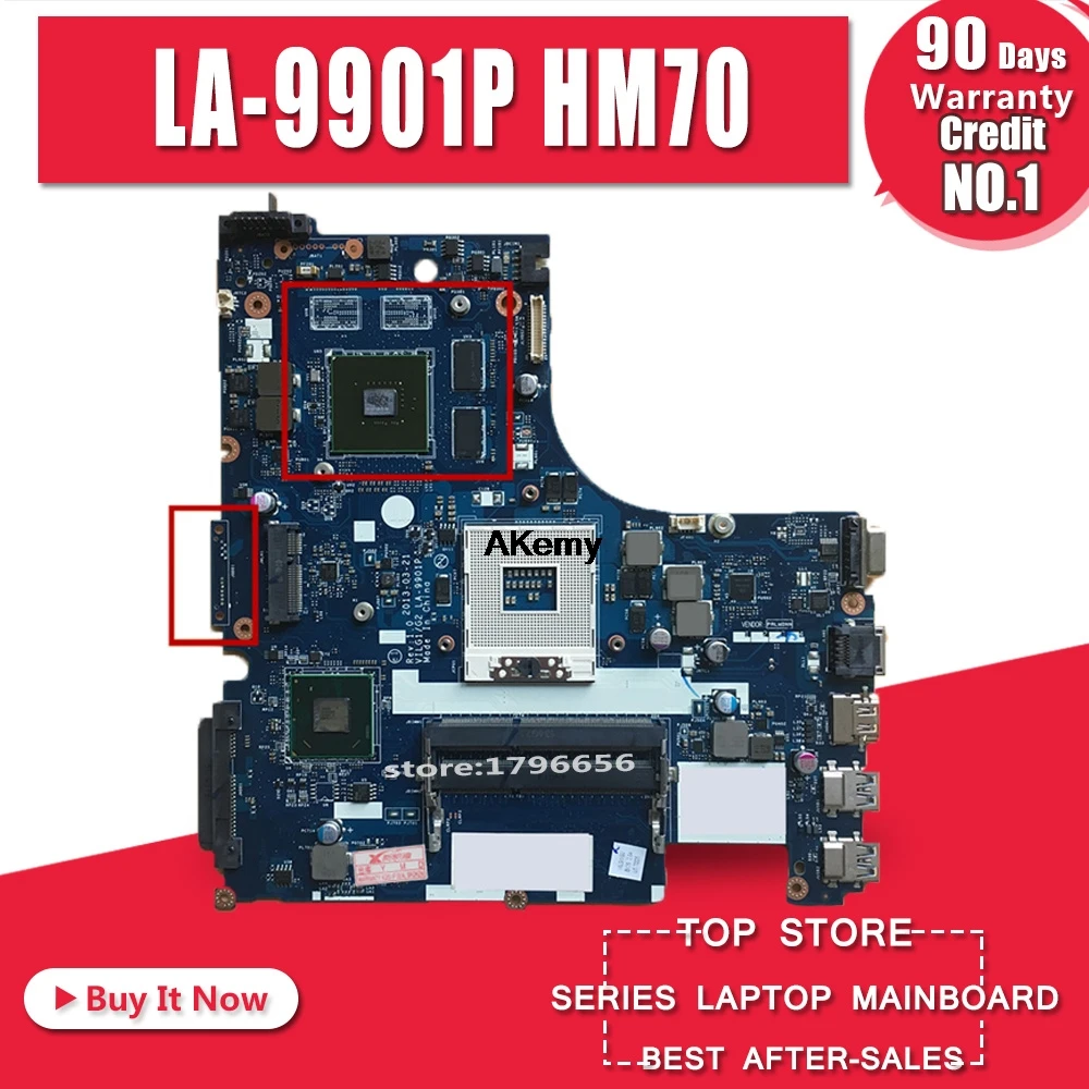 

laptop motherboard For Lenovo G500s Motherboard LA-9901P VILG1/G2 SJTNV HM70 Good Quality