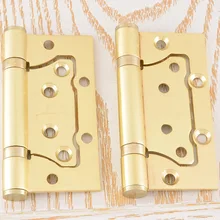Нержавеющая сталь подшипниковая дверная петля Внутренняя дверь Sub-mother петля стальной крючок для деревянной двери золотистые аксессуары для оборудования