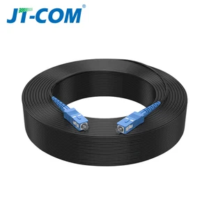 Image 5 - SC UPC to SC UPC Fiber Optic Drop Cable Single Mode Simplex 2.0mm Outdoor Fiber Optic Patch Cord Optical Patch Cable