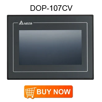 DELTA DOP-110WS Advanced Ethernet 10.1 inch TFT Touch Panel HMI Human Machine Interface 2 COM Ports 256 MB USB