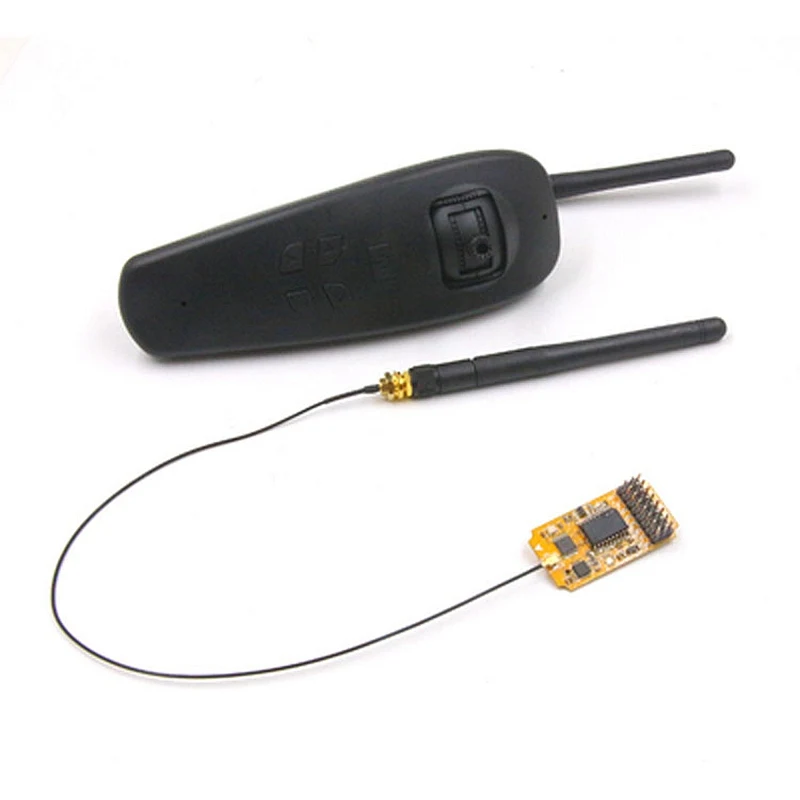 

2.4GHz mini single hand operating remote control transmitter 7CH receiver built-in gyro autocruise dual motor differential radio