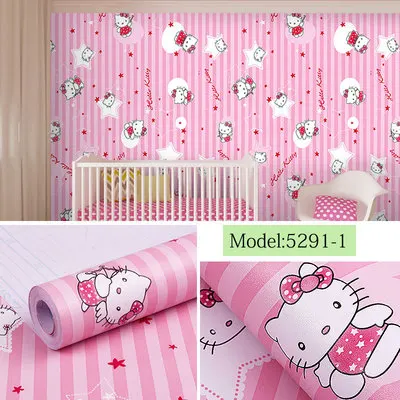 23 DIY ПВХ мультфильм самоклеющиеся обои гостиная спальня ТВ Задняя Детская комната мальчик девочка водонепроницаемые настенные стикеры на обои - Цвет: 23
