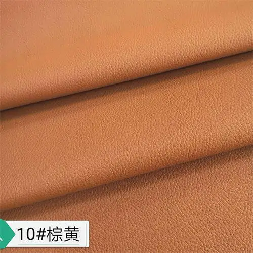 10 Nice PU leather Fabric, Faux Leather Fabric for Sewing, PU artificial leather for DIY bag material - Цвет: 10