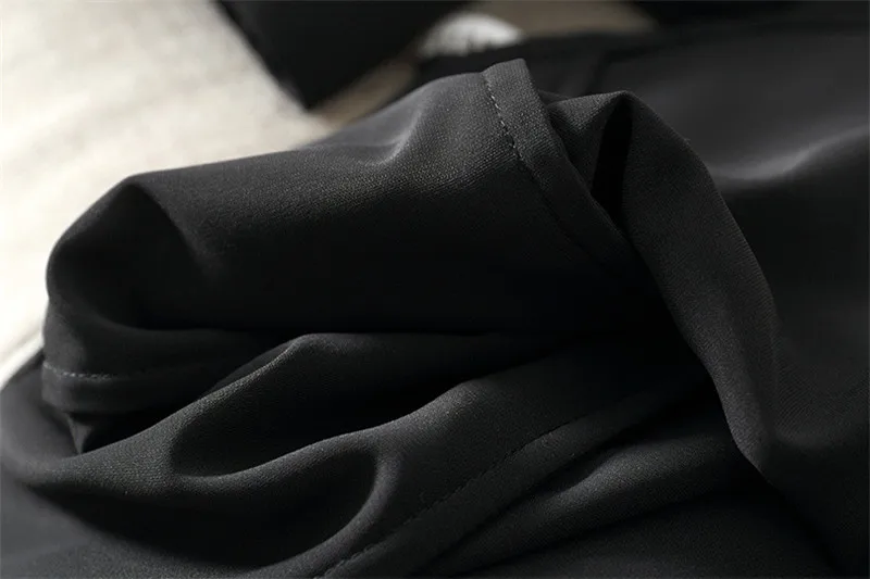 Высокое качество, весенние блузки и рубашки для женщин,, элегантные офисные женские блузки с длинным рукавом и буквенным принтом, черные, белые, женские топы