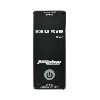 

AROMA APW-3 9V 1800MAH Power Bank for Guitar Effect Pedal Built-In Lithium Battery Voltage Protection Portable Rechargeable Powe