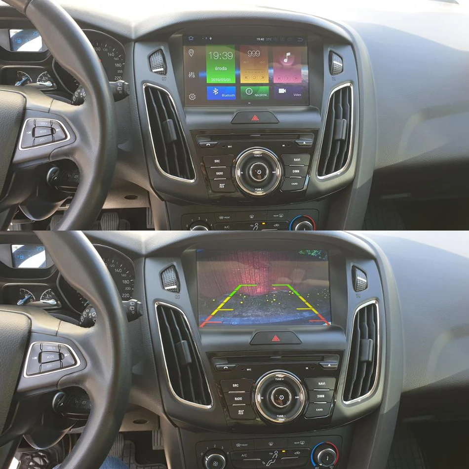 9" Android Car Multimedia For Focus 2012 2013 Vehicle Radio DVD GPS Navigator PX6 RK3399 Hexa-core DSP
