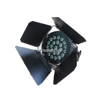 

E-2x-30x High quality 24*15W RGBAW 5 in 1 LEDs par can with barn door par led