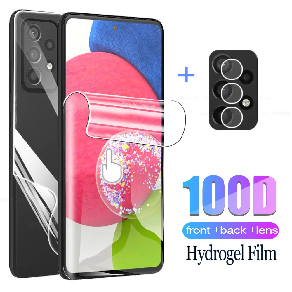 Pellicola Hydrogel Per Samsung Galaxy A52S 5G Pellicola Protettiva Per Samsung A 52 S 6.5 ''Pellicola Posteriore A52 S Pellicola Protettiva Per Telefo