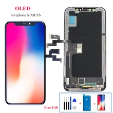 

3A+ OLED Little Crush LCD Pantalla For IPhone X LCD XS XR 11 Screen LCD Display 3D Touch Digitizer Assembly For IPhone X XS XS