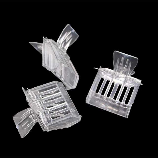 8 db Méhészeti Klip Királynő Új Méhek Catcher Ketrec Méhész Szerszám Rovarirtó Műanyag Szerszámok Ketrecek Nagykereskedelem - Image 6