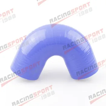 

3.5" (89mm) 3Ply 135 Degree Turbo Silicone Intercooler Coupler Hose Pipe BLUE/BLACK/RED