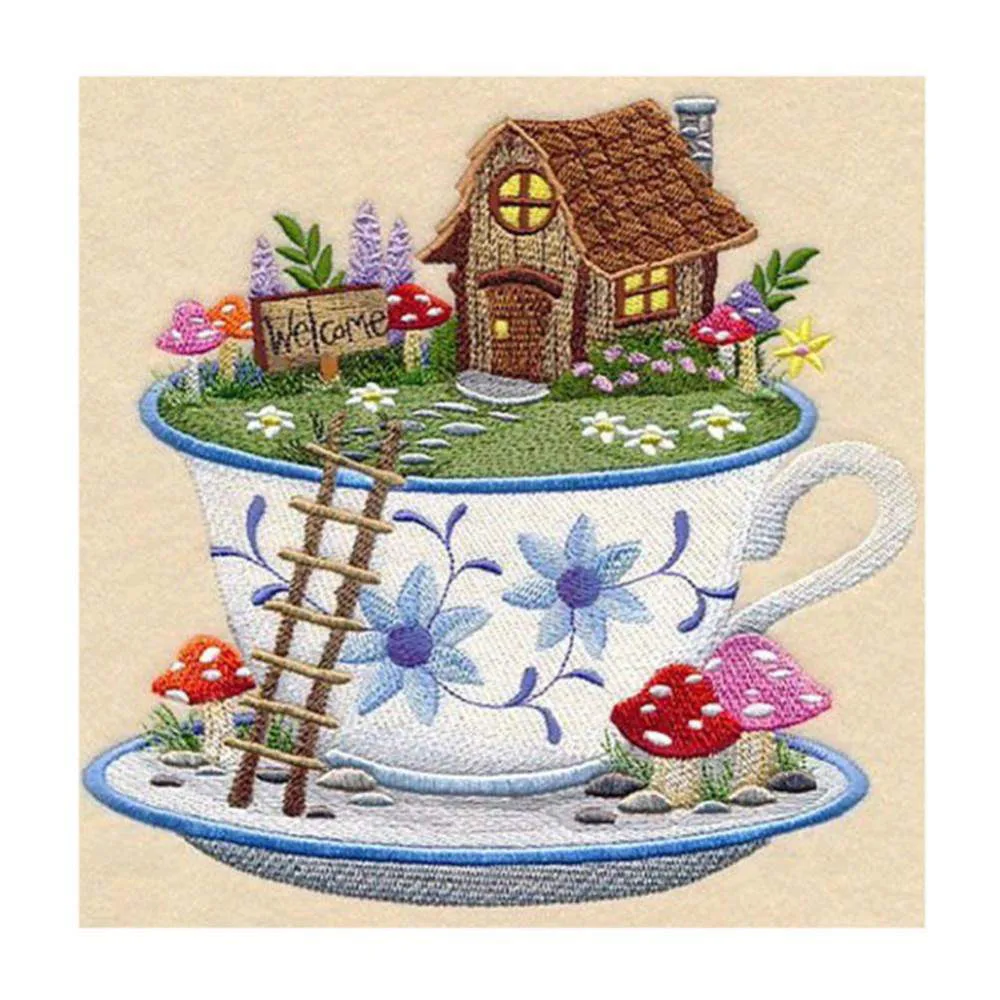 Diy 5d Diamond Painting Needlework Cross Stitch Full Embroidery Cartoon Girl Pattern Rhinestone Pasted #P2 | Дом и сад