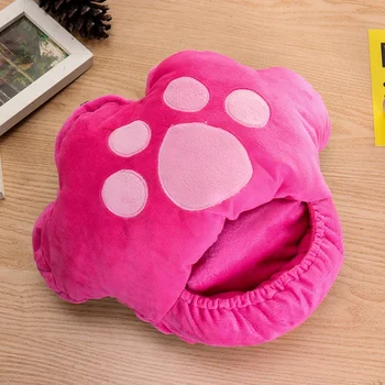 

Big Cat Claws Warm Feet Cute Cartoon USB Warm Shoes Plush Warm Feet Shoes Household Warming Products