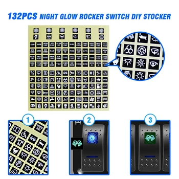 

3 Gang Toggle Rocker Switch Panel Dual USB For Car Boat Marine RV Truck Blue LED Rocker Switch Panel With Screws