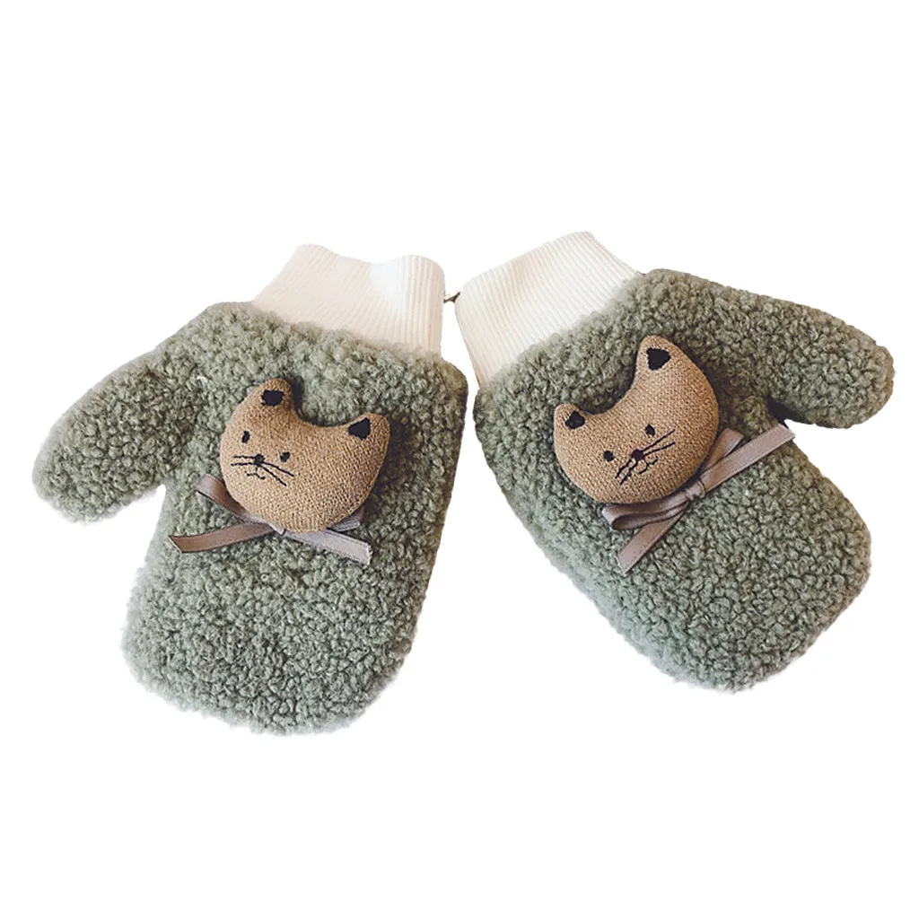 C Детские перчатки детские зимние перчатки дети rekawiczki dla dzieci handschoenen дети manoplas bebe mitaine handschuhe kinder мультфильм Z4 - Цвет: C