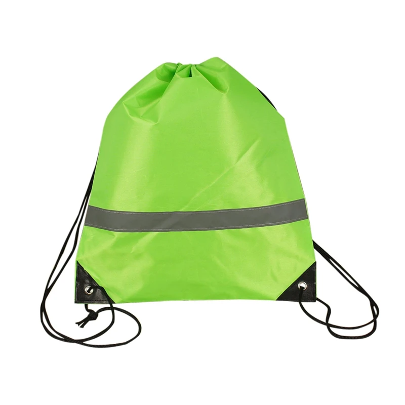 Новейший портативный легкий светоотражающий рюкзак с двойным плечевым ремнем для занятий йогой, фитнесом
