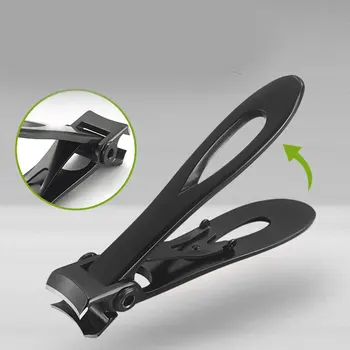 

1pcs Nail Clippers Trimmer Stainless Steel Nail Cutter Clippers Manicure Beauty Tool Nail Cutter Pedicure Finger Toe Scissors