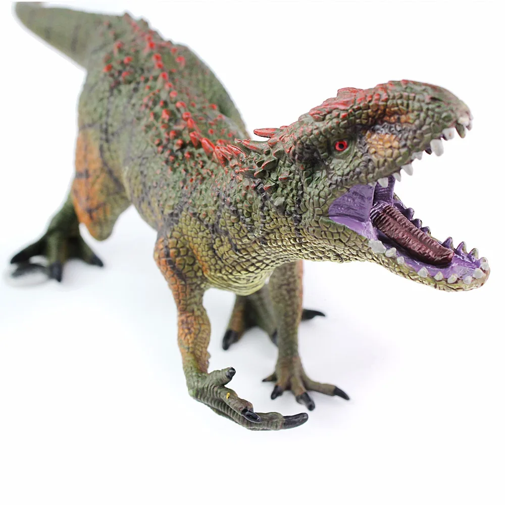 Реалистичная модель динозавра Carcharodontosaurus Фигурки игрушек коллекция животных