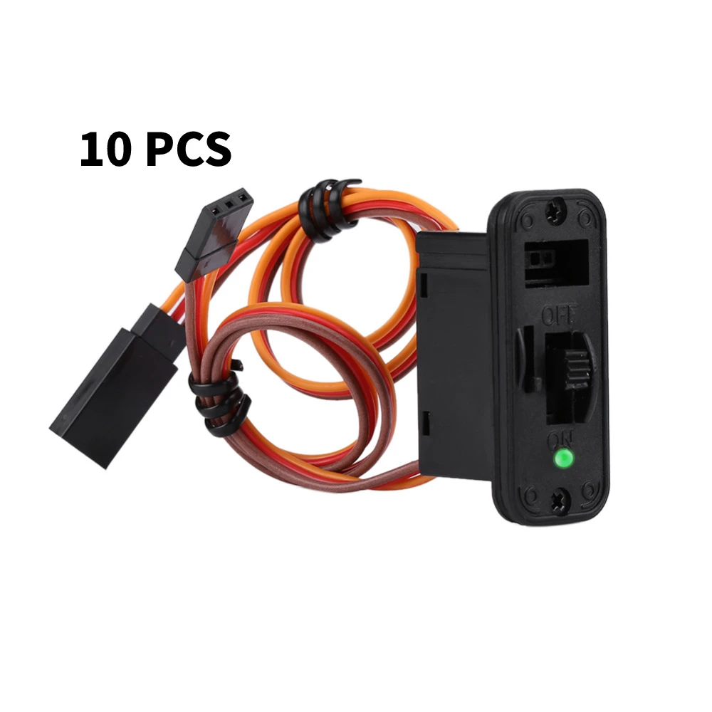 RC Switch Receiver Battery On/Off With  X Lead Connectors And Charge Lead ZD