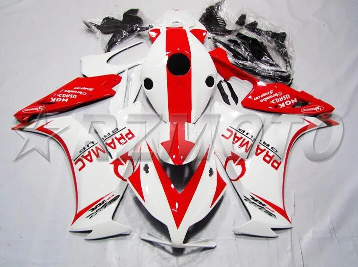 Впрыска ABS Полный обтекатели комплект Подходит для HONDA CBR1000RR 2012 2013 15 CBR 1000RR 12-15 CBR1000 обтекатель комплект красный белый