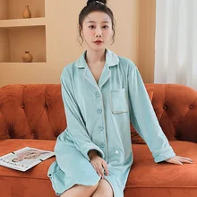 2021 Women's Robe Pajamas Set V Neck Design Luxury Cross Letter Print Sleepwear Like Home Clothes XXXL Large Size Nightwear