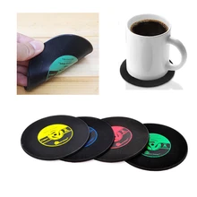 6 шт. виниловая тарелка для ресторана кухонная миска для дома подставки для дома водонепроницаемые подставки под стаканы коврик для чашки Посуда декор стола