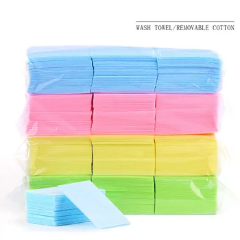 

900pcs/pack Manicure Special Nail Art Scrub Polish Special Resurrection Towel Nail Care Cotton Pads Nail Remover Nail Gel