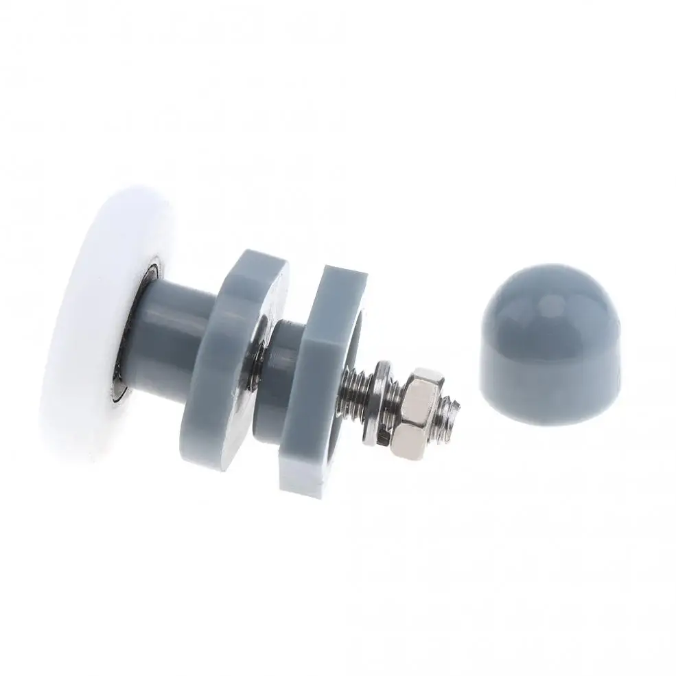 Shower Room Glass Sliding Door Roller 1pcs 25mm Universal Plastic + Nylon Small Hanging Wheel Suitable for Bathrooms