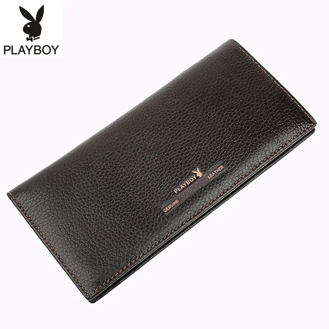 

Shoppe Genuine Product PLAYBOY MEN'S Wallet Two Fold Genuine Leather Wallet Cowhide Wallet-Style Anti-Counterfeiting