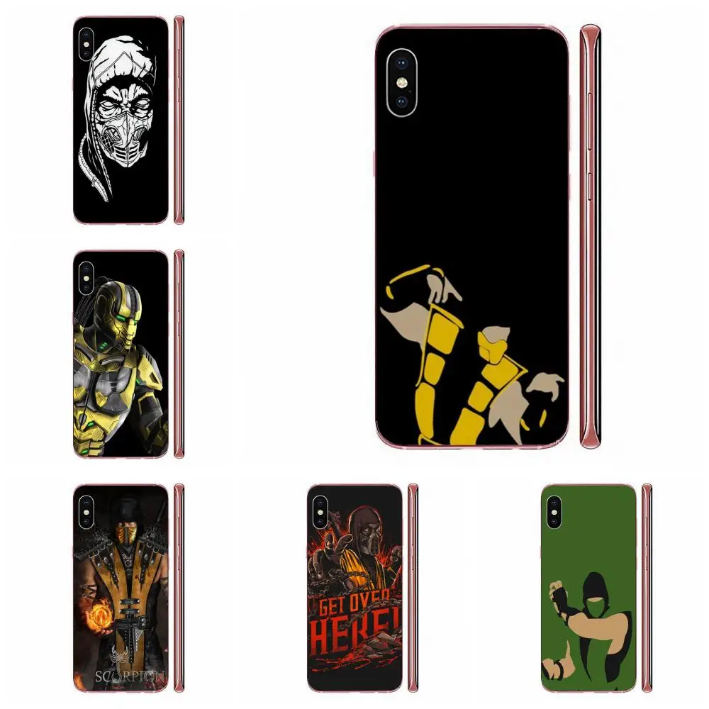 Чехол для телефона с изображением скорпиона Mortal Kombat Xiaomi Redmi Note 2 3 3S 4 4A 4X 5 5A 6 6A Pro Plus