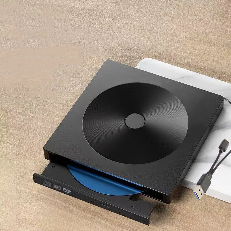 Внешний CD DVD привод Тип C USB 3 0 Портативный внешний горелка совместима с Mac/Windows