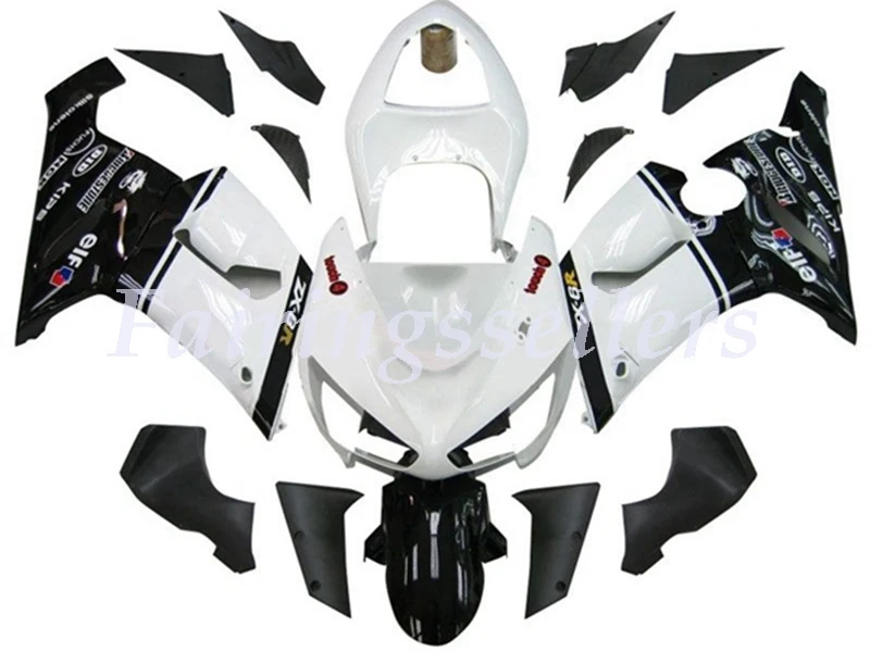 OEM Качество Литья Под Давлением Мотоцикл ABS Обтекатели наборы подходят для kawasaki Ninja zxzx6r 636 2005 2006 05 синий белый