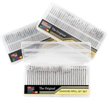 

30pcs Diamond Nail Drill Bits Set Electric Machine Rotate Cuticle Cleaning Burr Polishing Manicure Accessory Nail Art Tool