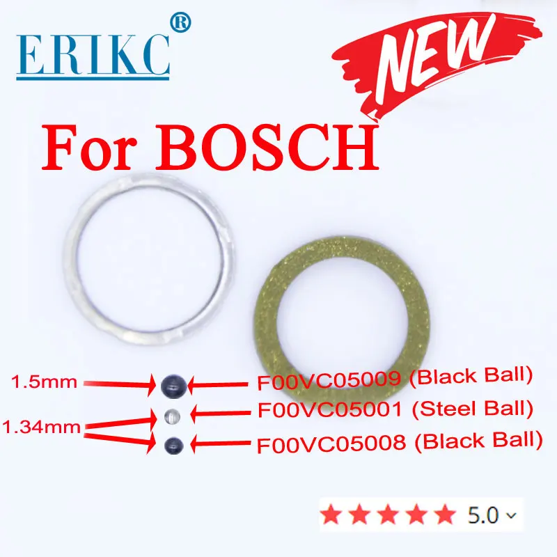 Injector Repair Kits Diesel Injector Gasket Sealing Rings for Bosch