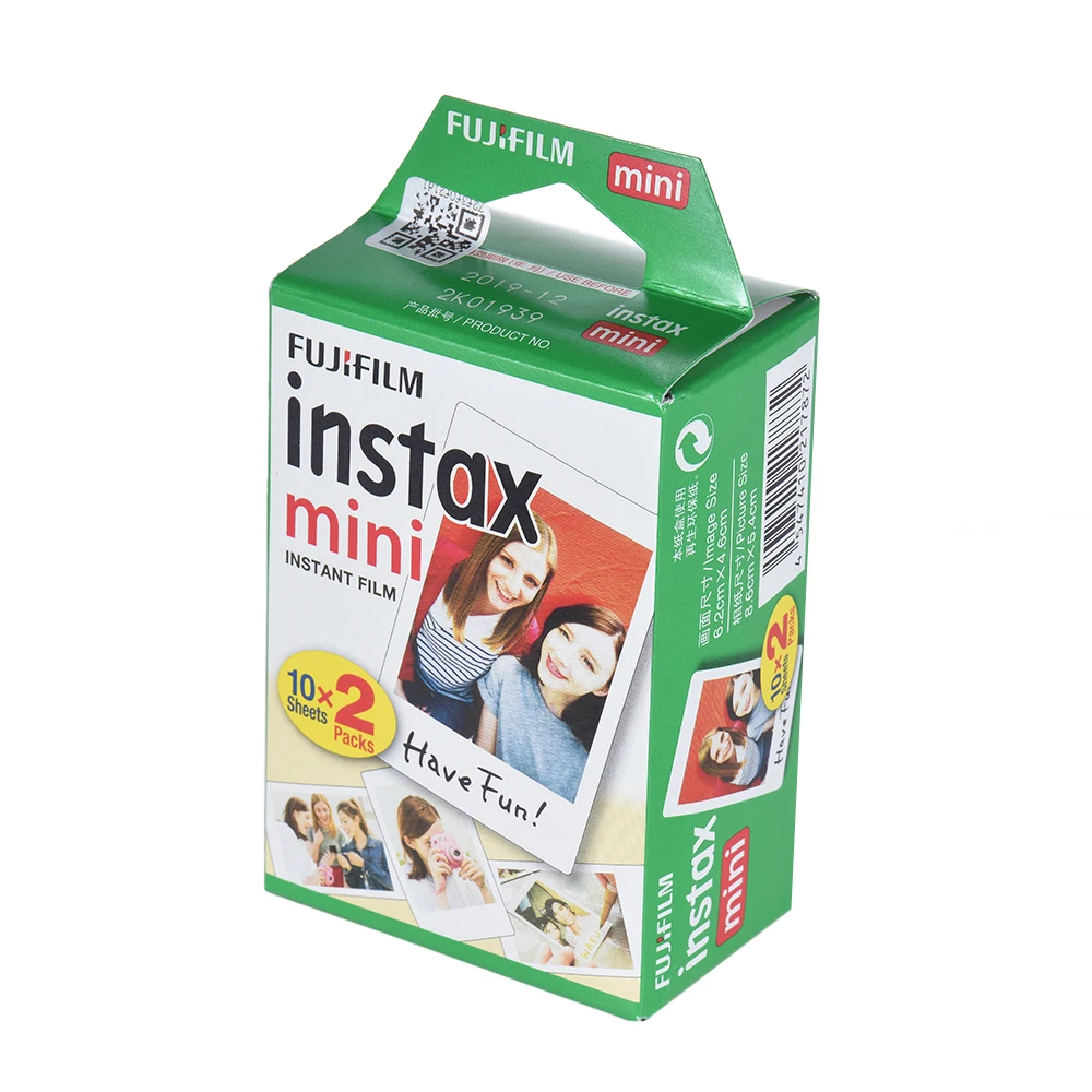 10-200 листов Fujifilm Instax Mini белая пленка мгновенная фотобумага для Instax Mini 8 9 7s 9 70 25 50s 90 камера SP-1 2 камеры - Цвет: 20 sheets