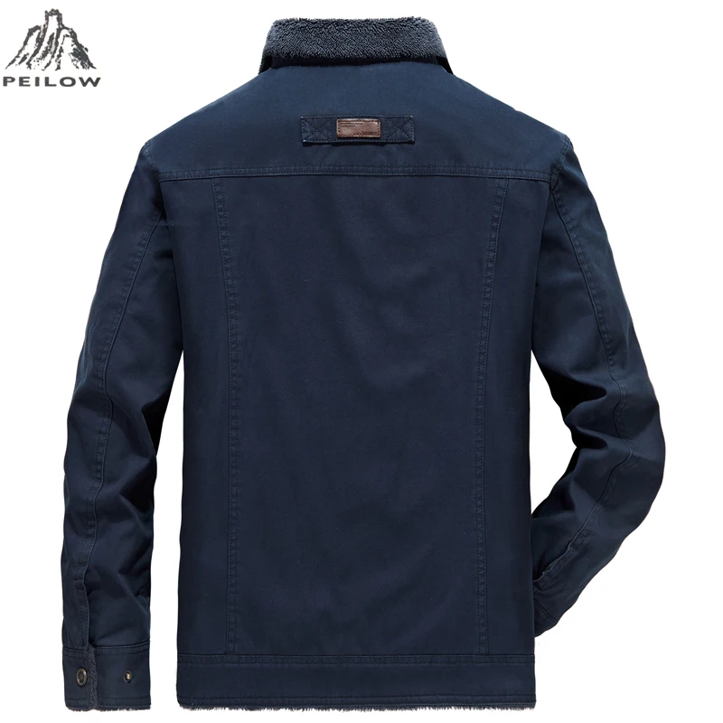 Günstige Winter Jacke Männer casual dicke Warme 100% baumwolle Bomber jacke Männer windjacke Armee Taktische Fleece Jacken männlichen Business mäntel