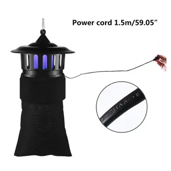 

bug Zapper 220V 15W Agricultural Mosquito Killer Lamp Photocatalyst Inhalant D08F