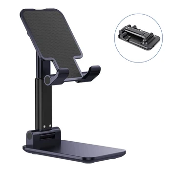 

Cell Phone Folding Table Stand Telescopic Phone Holder Bracket for iPad iPhone Android Phones Perfect for holding your cellphone