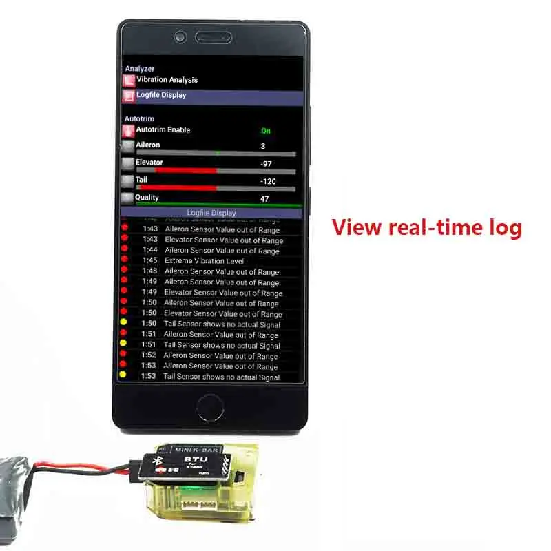Система стабилизации 3 осевого гироскопа KBAR V2 5.3.4PRO K8 Flybarless Gyro для Mikado VBAR ALIGN T REX 450
