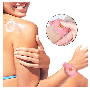 

Wearable Hand Band Wrist Adults Kids Wristband Hand Dispenser with Bottle Handwash Gel With Whole Sanitizing Portable Pumps A50