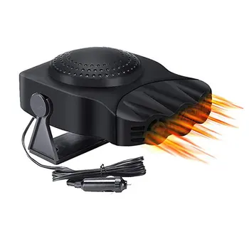 

Upgrade Car Heater 2 in 1 Portable Fast Heating Car Heater with Heating & Cooling Function Defroster Defogger 3-Outlet