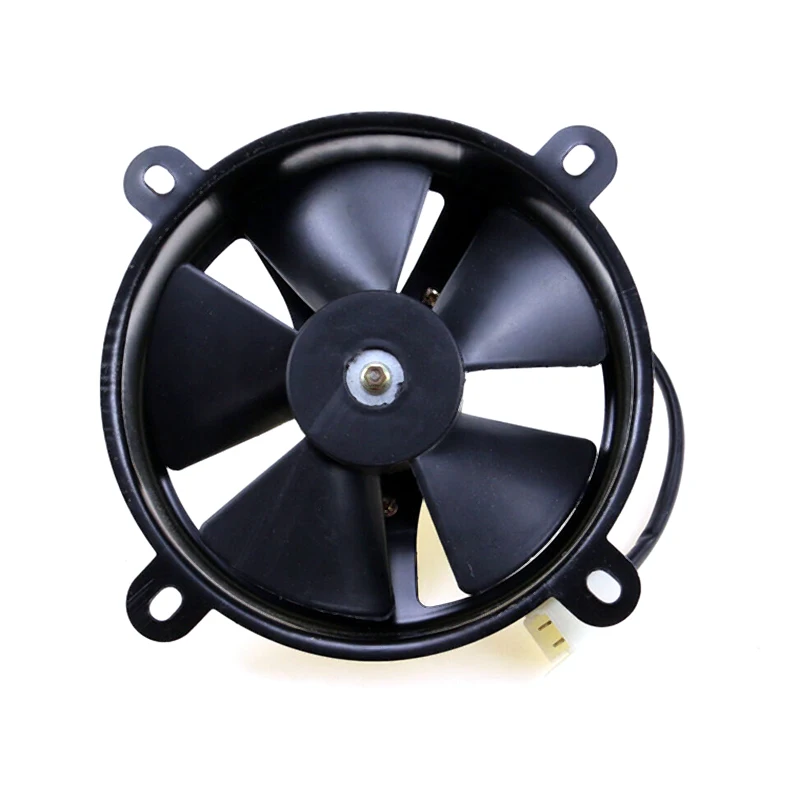 new ABS 6" High Performance 12V Slim Electric Cooling Radiator Fan For 150c 200cc Quad Dirt Bike
