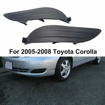 

2Pcs Fog Light Lamp Bumper Cover Insert Frame Set for T-oyota Corolla 2005-2008 2019