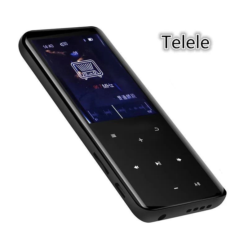 Музыкальный mp3 плеер Telele с ЖК экраном 2 4 дюйма из цинкового сплава без потерь Hi Fi